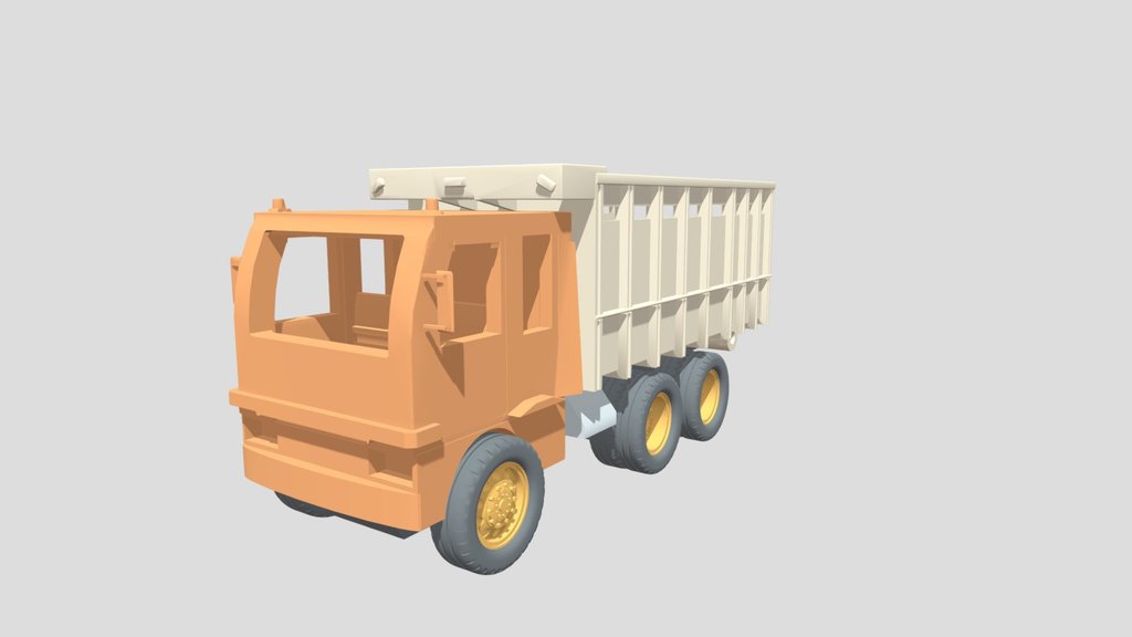 Classic Transport Truck No Support (N-scale)