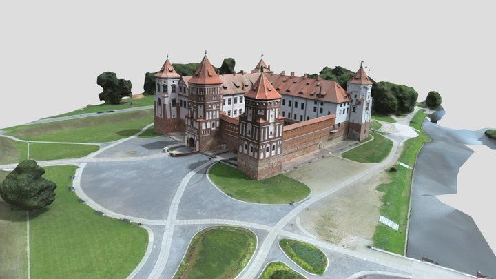 Mir Castle 3D Model