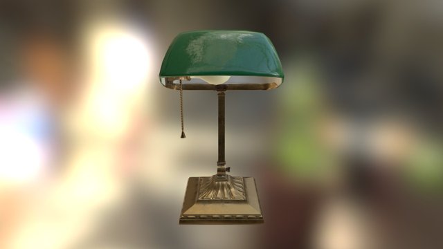Emeralite lamp 3D Model