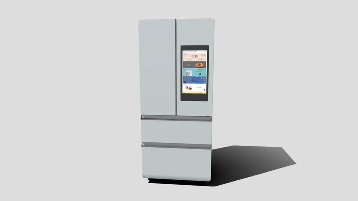 冰箱 3D Model