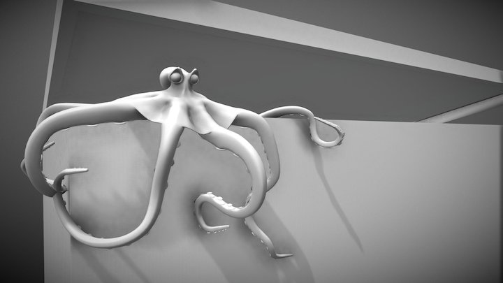 Octopus Escape 3D Model