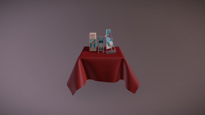Saxton Standard Auto Dispenser 3D Model