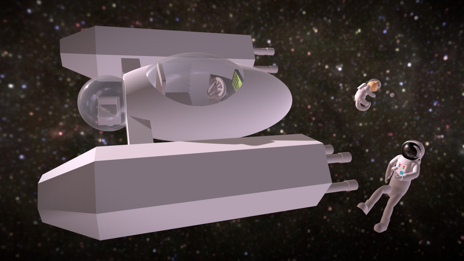 Galaxy Explorers - 3D Model By FlameKitty [be62871] - Sketchfab