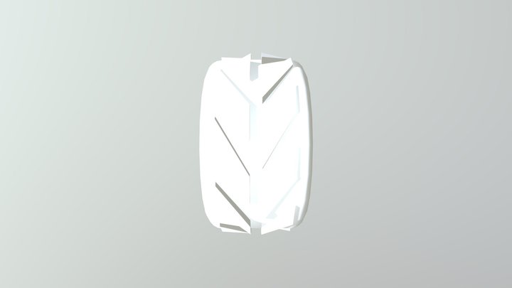 Tractor Tire 3D Model