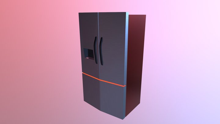 Refrigerator 3D Model