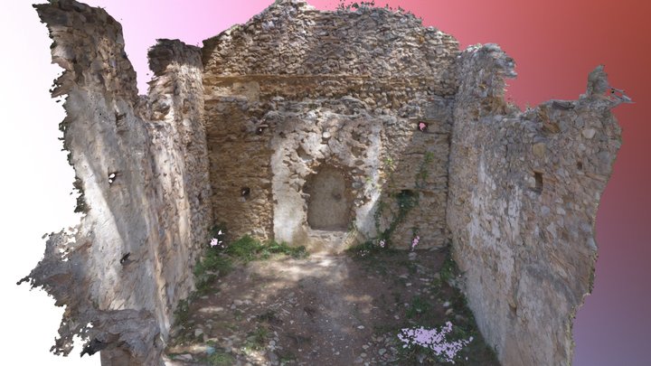 Capilla ermita Santa Marta 3D Model