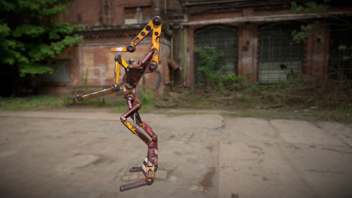 AVTPro_Crazy Crane 3D Model