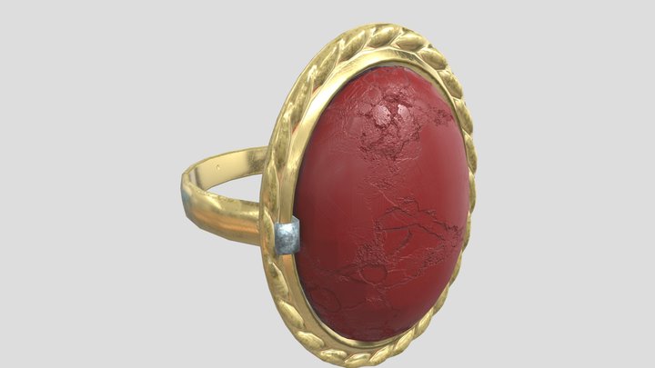 Gold Ring 3D Model