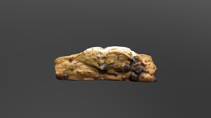 Starbucks - Cacao Chocolate Scone (5th) 3D Model