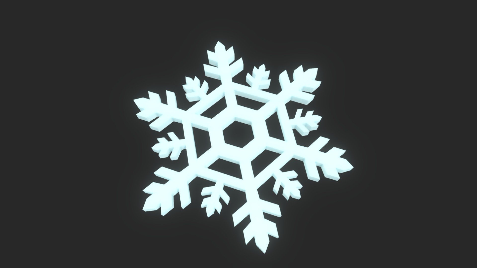 Snowflake - Buy Royalty Free 3D model by Matias.Pereyra [be677cb ...