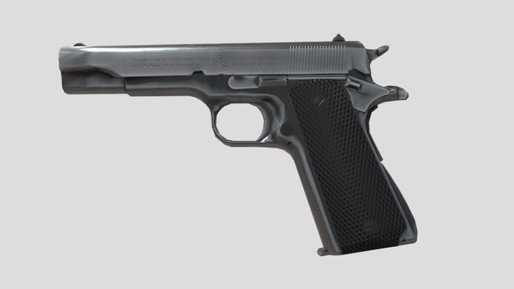 Colt 1911A1 3D Model