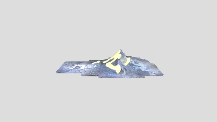 Paramount Mountain 2002 (Model By TUT) 3D Model