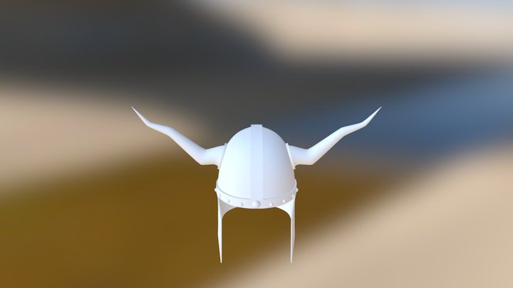 Casco Vikingo 3D Model