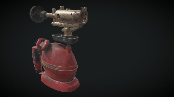 Blowtorch Unique MGF Co. of Chicago 3D Model