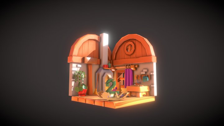 Tiny_room 3D Model