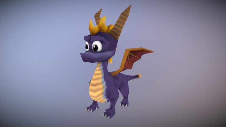 Reignited Spyro - Classic Edition 3D Model