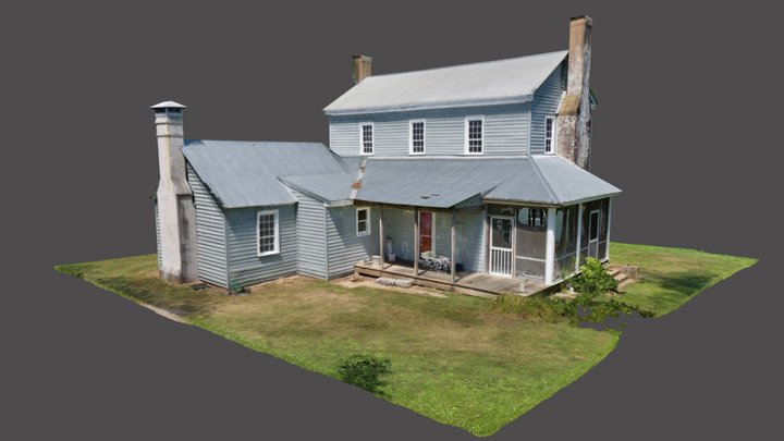 Kimble-Crawley-Davis House 3D Model