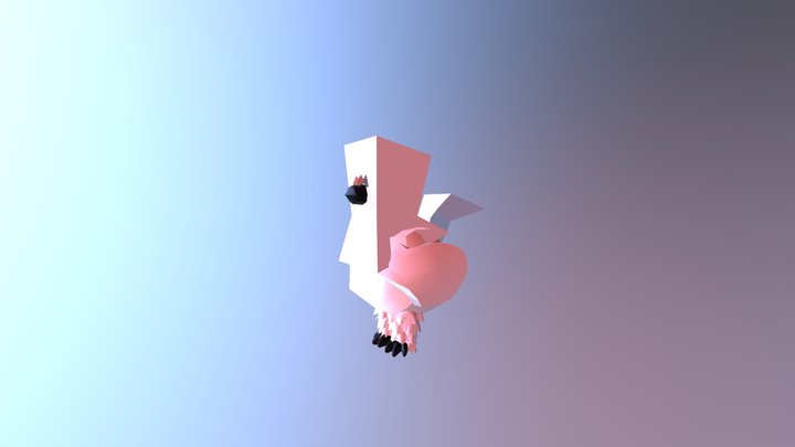 Ferg the Chicken 3D Model