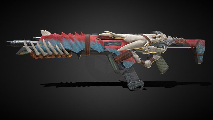 Apex Legends Carbine R301 Trophy Collector – Free 3D Model STL