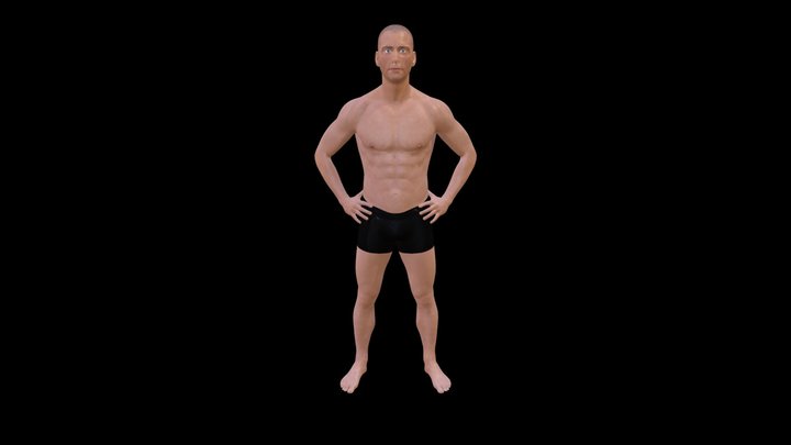 Male Base Mesh2 3D Model