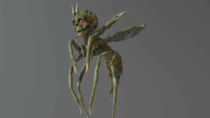 Deathspasquito 3D Model