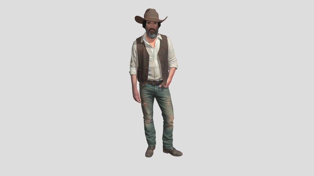 Dusty Trail Cowboy