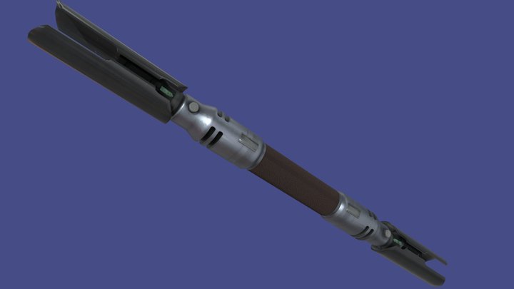 Jaro Tapal's Double Lightsaber 3D Model