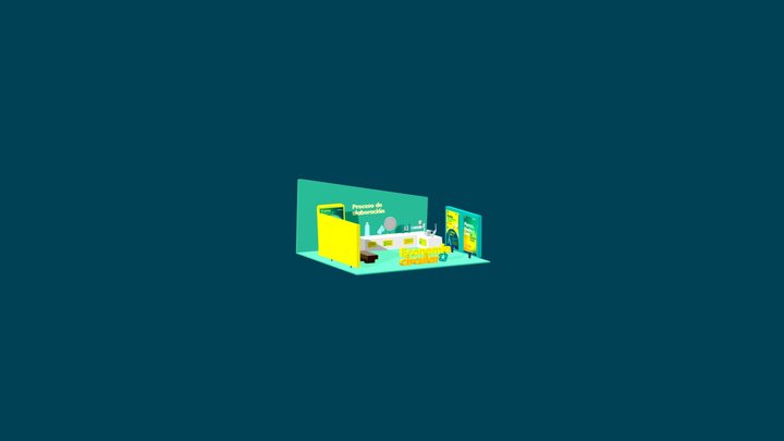Escena #alternacambiando 3D Model