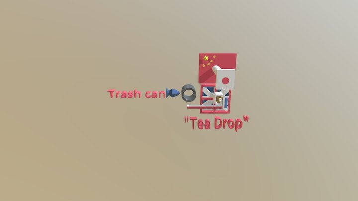 Tea Drop 3D Model