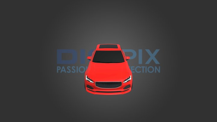 Paint Protection Film - FULLY Covered 3D VR 3D Model