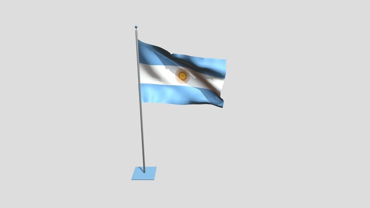 Argentina Anim 3D Model