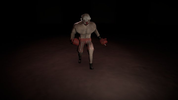 Alfred, the clown 3D Model
