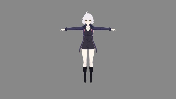 Jeanne d'Arc (Alter) 3D Model
