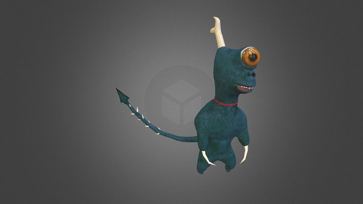 Spikey 3D Model