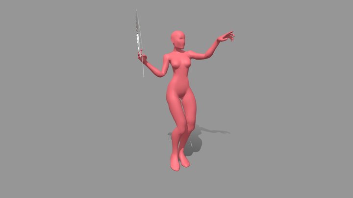 Dance Animation WIP 3D Model