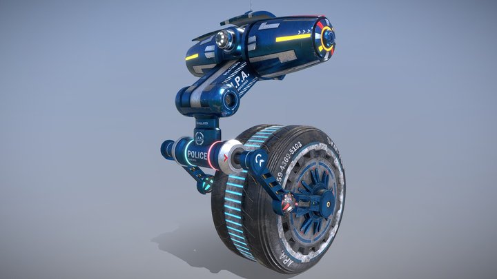 Robot SF Texture challenge 3D Model