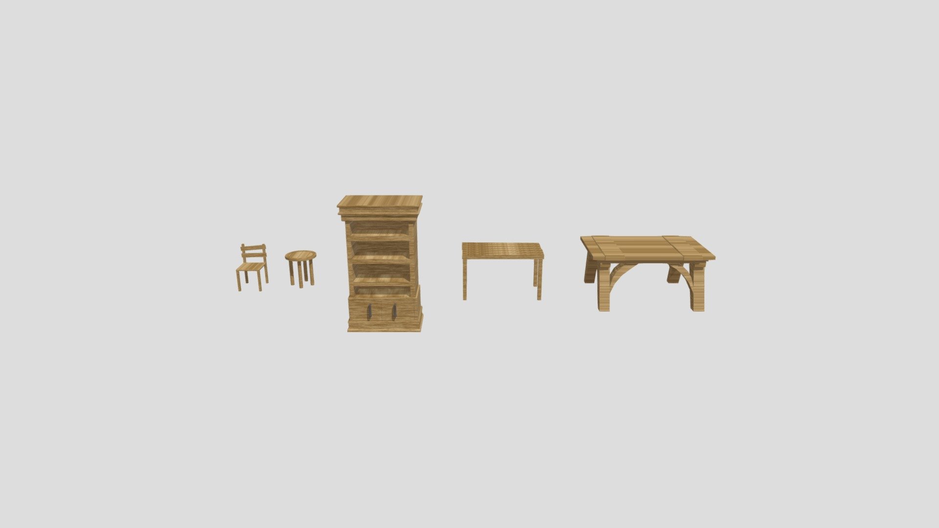 chair tabel presentation sheet - 3D model by Davidk (@Davdk) [be74bb0 ...