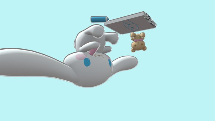 cinnamorroll 3D Model