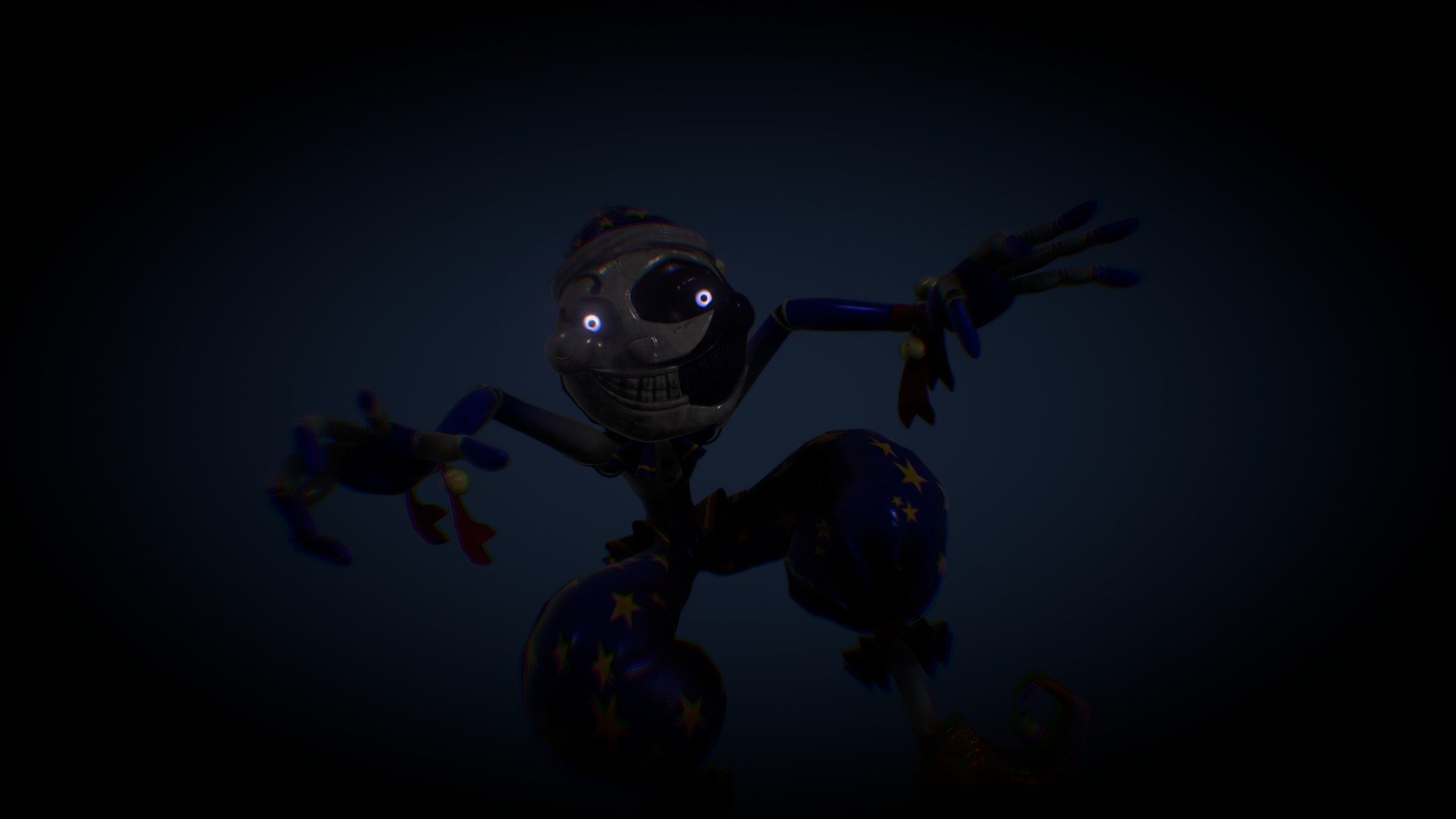 FNAF: Security Breach  Moon Man Switch - Download Free 3D model