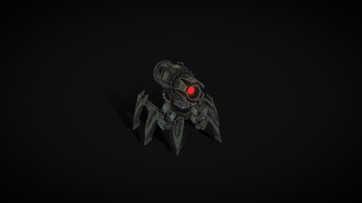 Death Carnival Enemy Seeker 3D Model