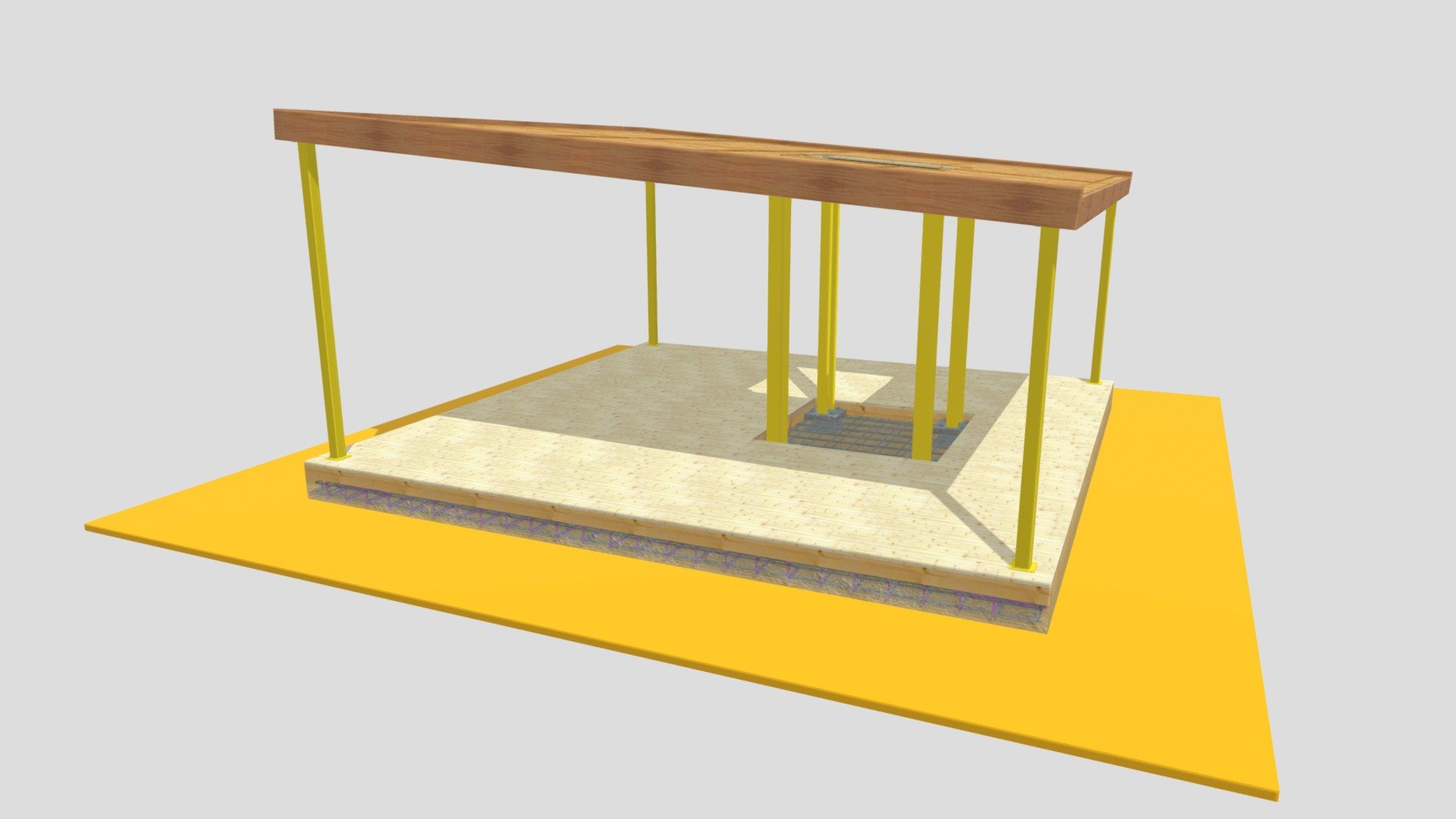 Garden house 5x5 + coverings
