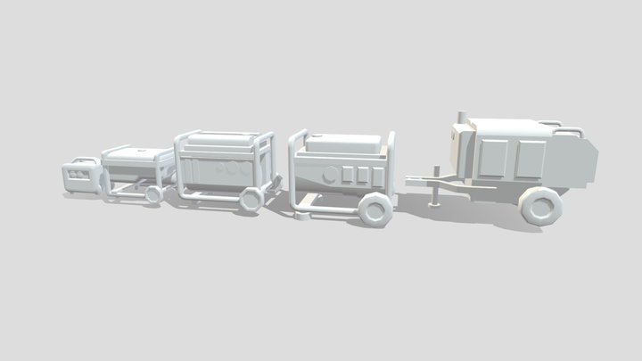 Generators [Commission] 3D Model
