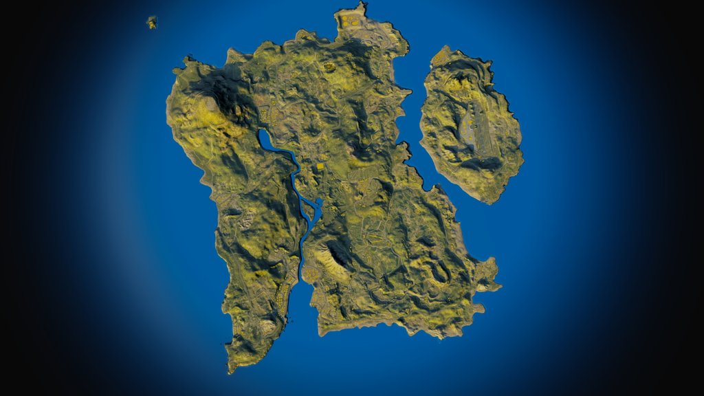 Map PUBG (Erangel)