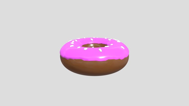 bb's first doughnut 3D Model