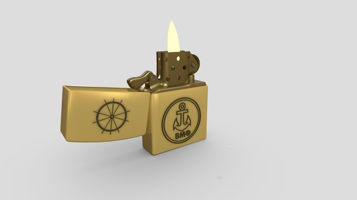 Zippo 3D Model