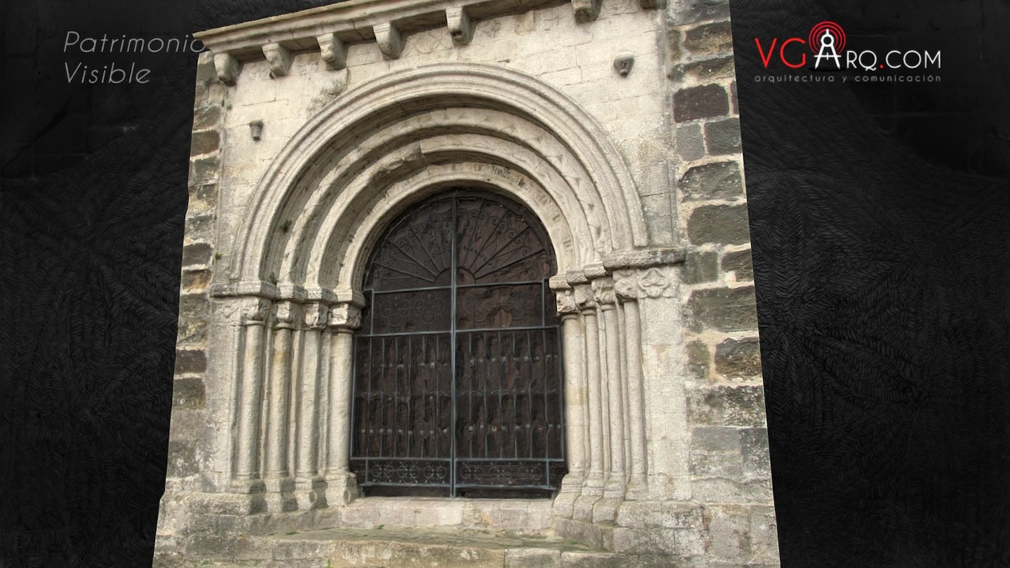 Puerta románica Iglesia Angeles S.XIV Cantabria