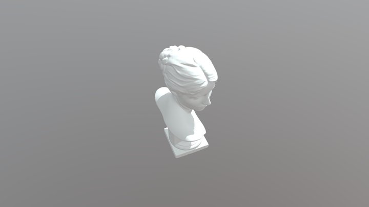 Sculpture-bust-of-roza-loewenfeld - nakane edit 3D Model