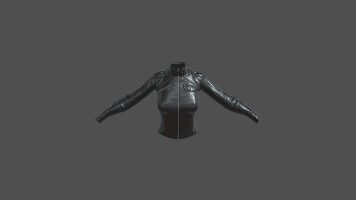 Leather Jacket Sculpt 3D Model