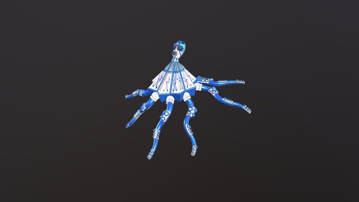 Octopus toy 3D Model