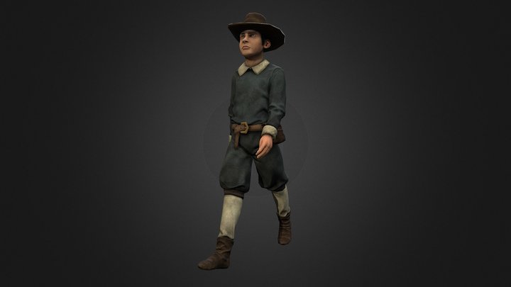 Kid 3D Model